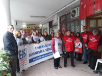 DİSK Emekli Sen ile Emekliler Dayanışma Sendikası Bandırma Şubeleri, Ankara’da