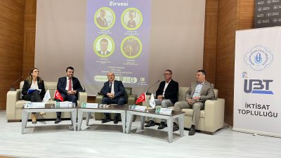 Bandırma Onyedi Eylül Üniversitesi’nde düzenlenen “Yatırım ve Girişimcilik Zirvesi”ne katılan