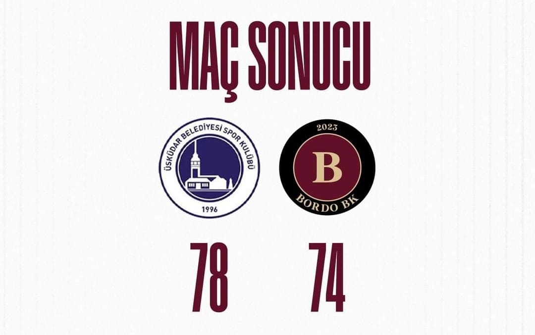 Bordo Basketbol Kulübü sezonun beşinci maçında Üsküdar Belediyesi ile mücadele