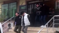 Başakşehir’de cezaevinden tahliye edilen bir kişiyi karşılamak için sokak ortasında