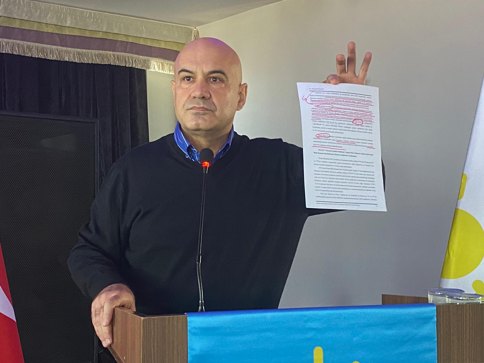 İYİ Parti Balıkesir Milletvekili Turhan Çömez, Balıkesir ve Erdek’in su