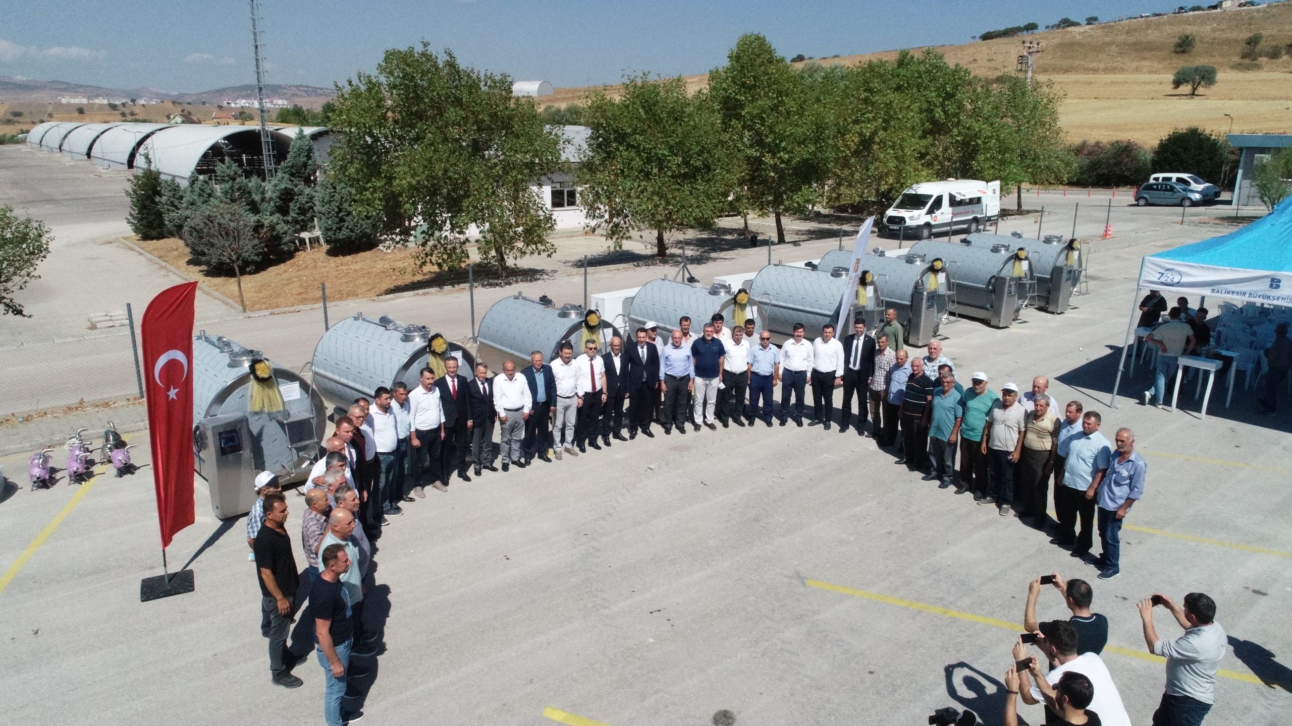 Balıkesir Büyükşehir Belediye Başkanı Yücel Yılmaz’ın liderliğinde, Gömeç’te tarım ve