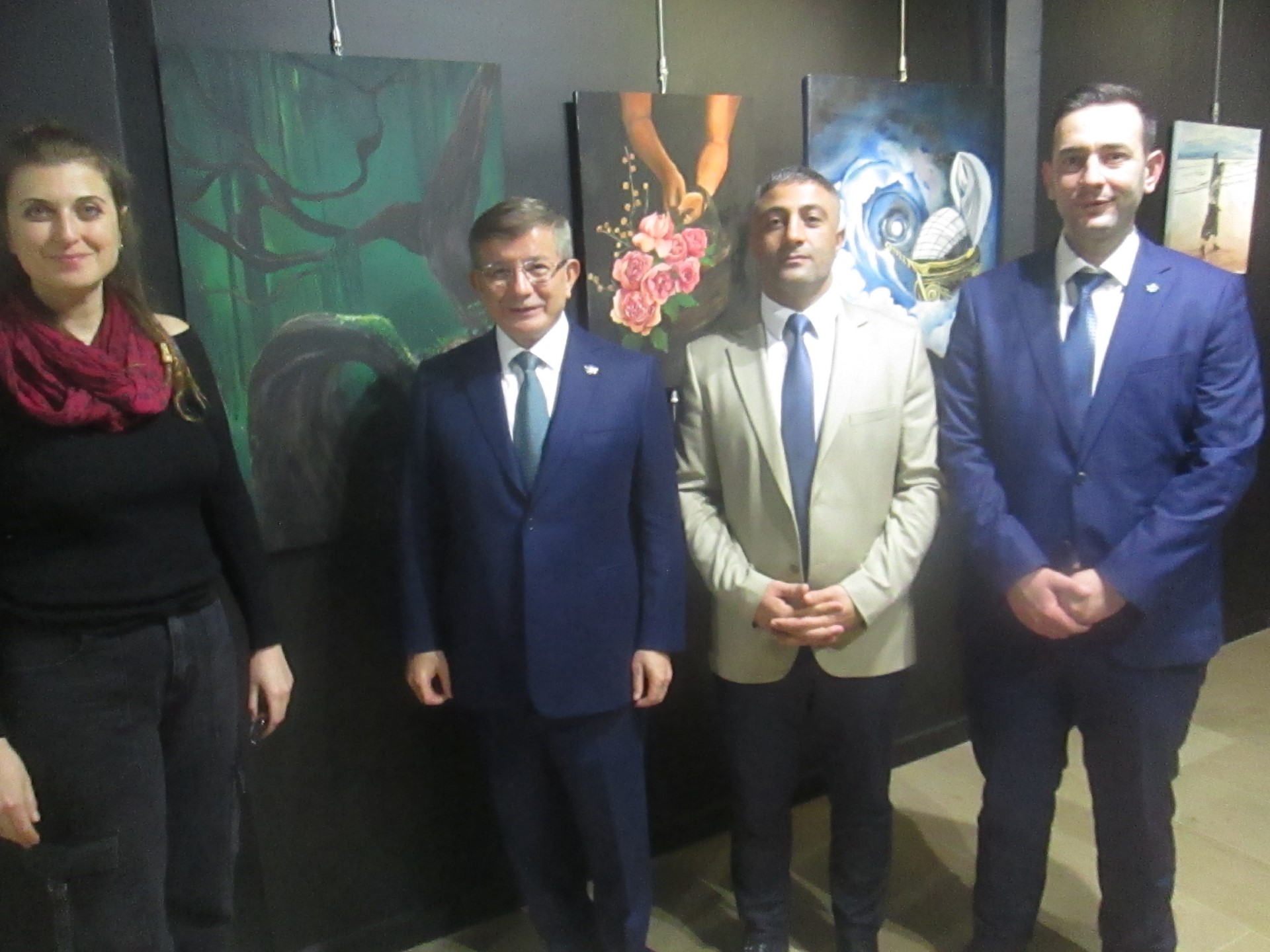 Gelecek Partisi’nin Bandırma ilçe kongresine katılan Genel Başkan ve eski
