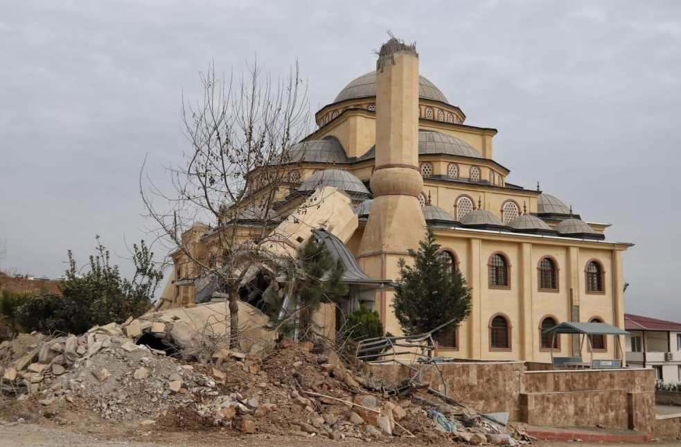 ‘Asrın felaketi’ olarak nitelendiren 6 Şubat’taki depremde kısmen yıkılan tarihi