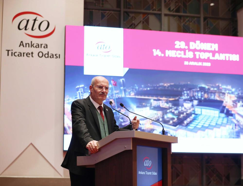ATO Başkanı Baran: “2024’te öncelikli hedef enflasyonu düşürmek”