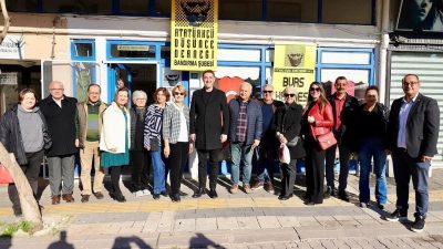 Bandırma Belediye Başkanı Av. Tolga Tosun, Atatürkçü Düşünce Derneği’nin düzenlediği