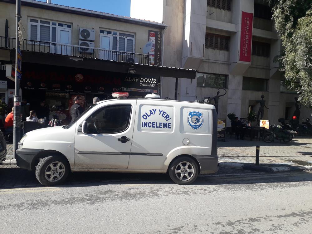 Kuzey Kıbrıs Türk Cumhuriyeti’nin (KKTC) başkenti Lefkoşa’da bir döviz bürosunu