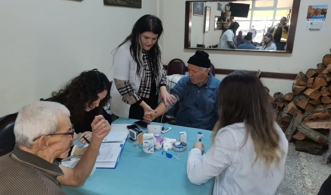 Yaz ayından itibaren Erdek’in kırsal mahallelerinde yapılan Periyodik Sağlık Kontrolü