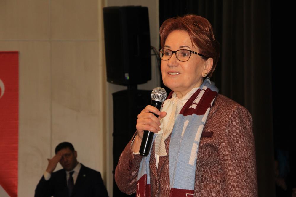  İYİ Parti Genel Başkanı Meral Akşener, İYİ Parti olarak bu