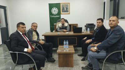 Türkşeker Genel Müdür Yardımcısı Ahmet Açıkgöz ve Türkşeker Genel Sekreteri
