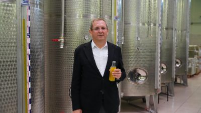 Ayvalık Belediye Başkanı Mesut Ergin, belediye tarihinde ilk zeytin hasadının