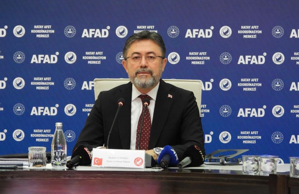 Tarım ve Orman Bakanı İbrahim Yumaklı, “Tahıllar ve diğer bitkisel