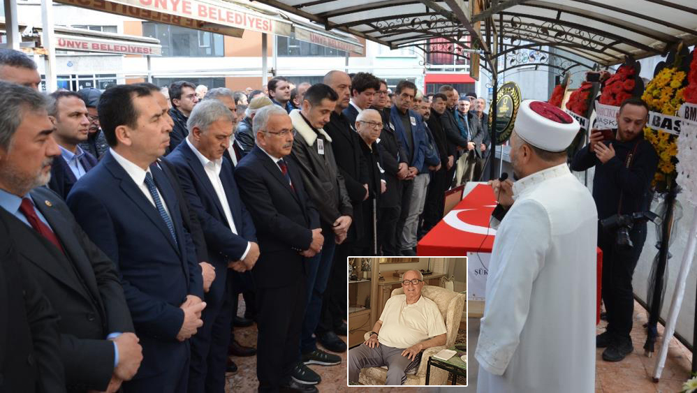 Eski Bakan Şükrü Yürür son yolculuğuna uğurlandı Eski Sanayi ve Ticaret Bakanı Şükrü Yürür, Ordu’nun Ünye ilçesinde