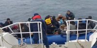 Ayvalık’tan Yunanistan’ın Midilli Adası’na yasadışı yollardan geçmek isteyen 91 düzensiz