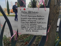 Sokak hayvanlarının su içmesi için konulan kapların içine yemek koyulmamasını