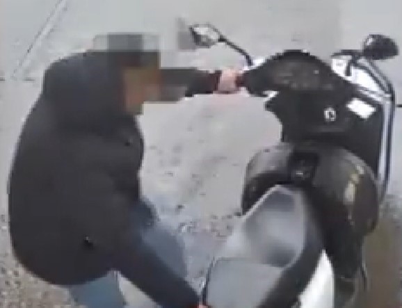 Denizli’nin Buldan ilçesinde 2 adet motosiklet hırsızlığı olayına karışan şüpheli,