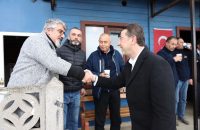 Dünya Şoförler Günü kapsamında Bandırma Belediye Başkanı Av. Tolga Tosun,