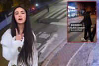 Kocaeli’nin Gebze ilçesinde motosiklet kasklı iki şüpheliden biri, oto galeriye