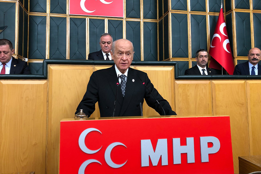 MHP Lideri Devlet Bahçeli’den CHP’ye tepki Milliyetçi Hareket Partisi (MHP) Genel Başkanı Devlet Bahçeli, “DEM’lenmek CHP