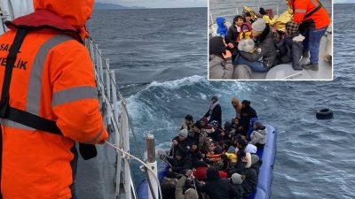 Çanakkale’nin Ayvacık ilçesinden yasadışı yollarla Yunanistan’ın Midilli Adası’na geçiş yapmak