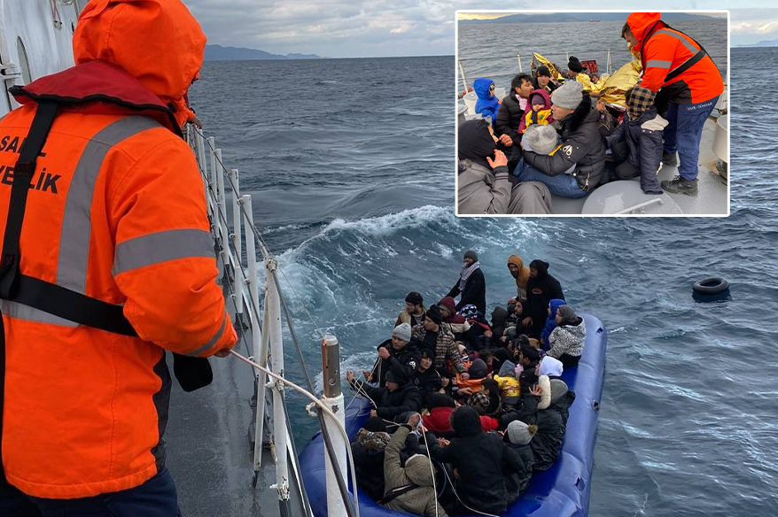 Yunan Sahil Güvenlik kaçak göçmenleri, ölüme terk ediyor Çanakkale’nin Ayvacık ilçesinden yasadışı yollarla Yunanistan’ın Midilli Adası’na geçiş yapmak
