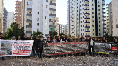 Adana’da 6 Şubat depreminde yıkılan ve 96 kişinin hayatını kaybettiği