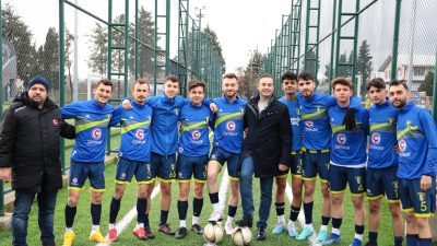 Balıkesir Büyükşehir Belediye Başkan Adayı Ahmet Akın, şehirdeki amatör spor
