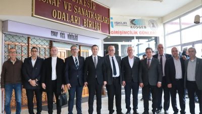 CHP Balıkesir Büyükşehir Belediye Başkan Adayı Ahmet Akın, Balıkesir’in önde