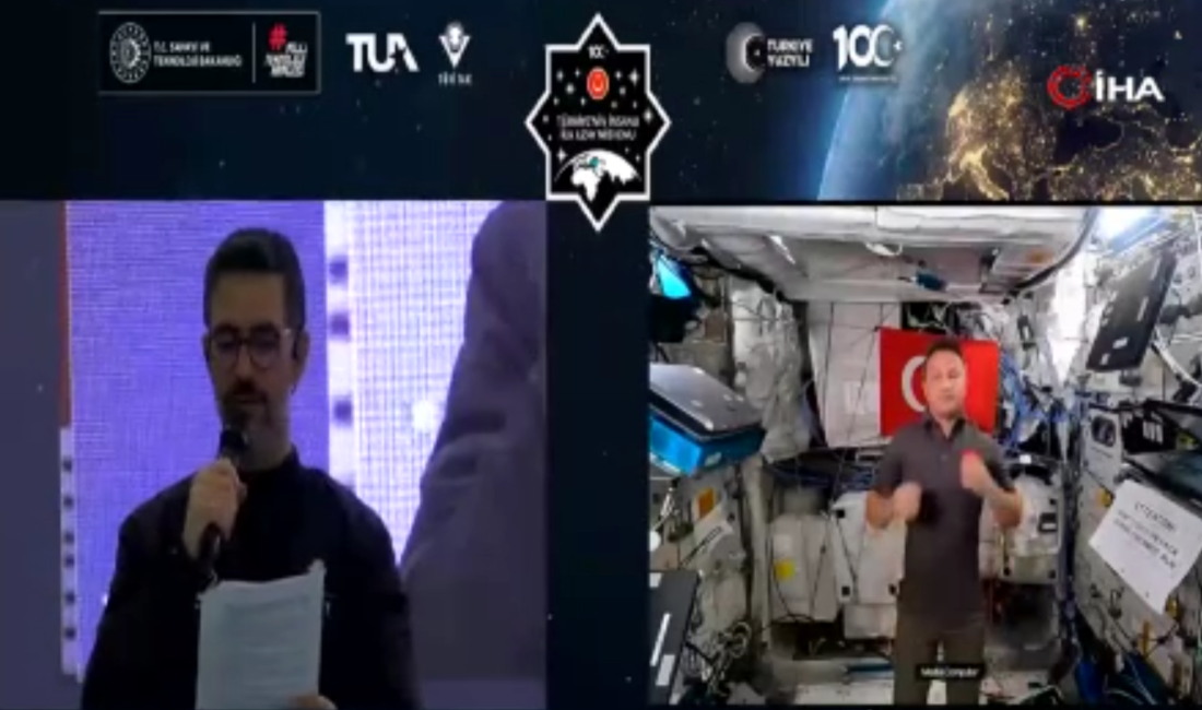 Türkiye’nin ilk astronotu Alper Gezeravcı, Uluslararası Uzay İstasyonu’nda kalacağı sürede