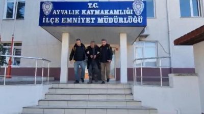  Ayvalık’ta, 21 yıl 6 ay kesinleşmiş cezası ve silahla tehdit