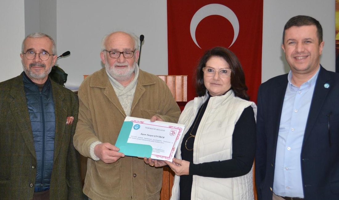 BAÜN’de “Türk Mizahı” ele alındı Yazar Turgut Çeviker, BAÜN’de katıldığı “ Yüz Yıl Önce Yüz
