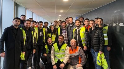 Balıkesir Üniversitesi (BAÜN) öğrencileri Ford Fabrikası’na düzenlenen ziyarette otomotiv sektöründeki