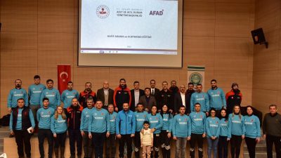 Balıkesir Üniversitesi’nde doğal afetlere, diğer arama ve kurtarma operasyonlarına ve
