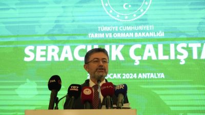 Tarım ve Orman Bakanı İbrahim Yumaklı, son 21 yılda seracılığın