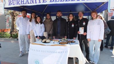 Burhaniye’de, Uygulamalı Bilimler Fakültesi (BUBFA) öğrencileri Çölyak hastalığına dikkat çekmek