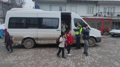 Balıkesir’de servis sürücülerinin hassasiyetini üst seviyede tutarak güvenliği sağlamak ve
