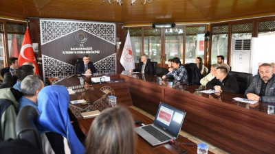 Balıkesir’de yapılan istişare toplantısında Balıkesir İl Tarım ve Orman Müdürü,