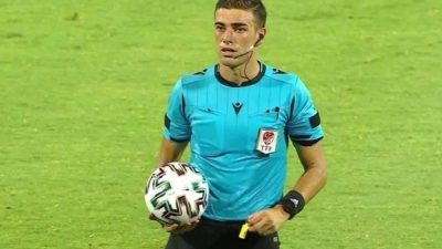 Trendyol Süper Lig’de düdük çalma hayali kuran Balıkesir’in genç hakemi