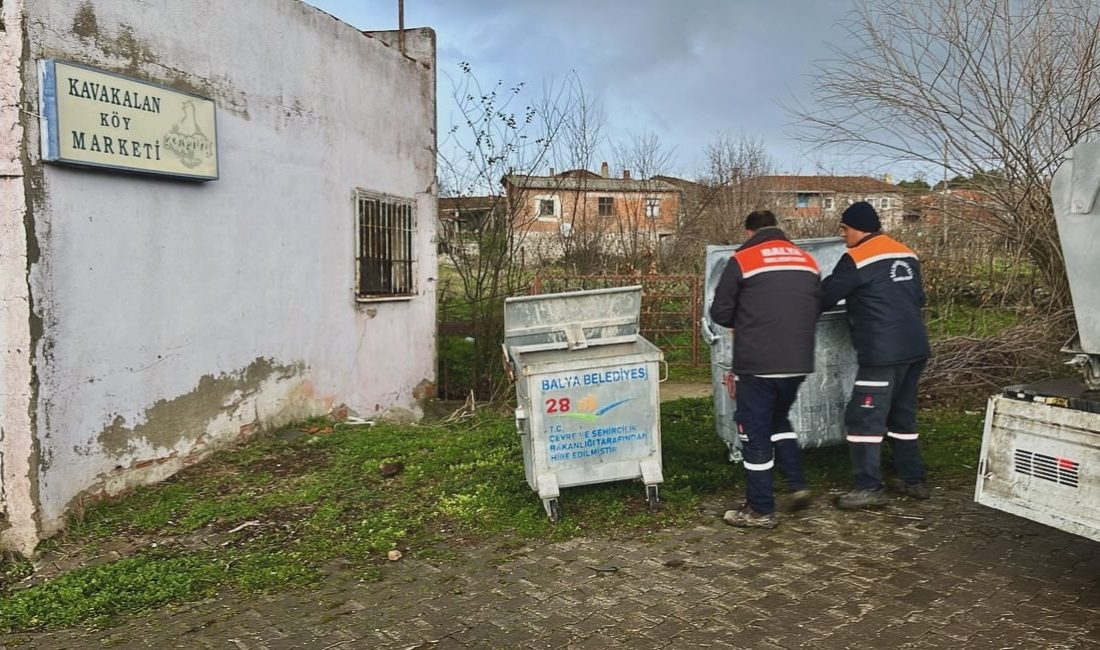 Balya Belediyesi, ilçenin çeşitli yerlerinde bulunan ve zaman içinde eskiyen