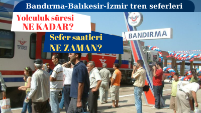 Türkiye Cumhuriyeti Devlet Demiryolları(TCDD) Bandırma’da 12 Ocak tarihinde başlayan Bandırma-İzmir