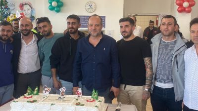 Bandırma Çelebi Limanı yeni yıl öncesi personele özel yılbaşı programı