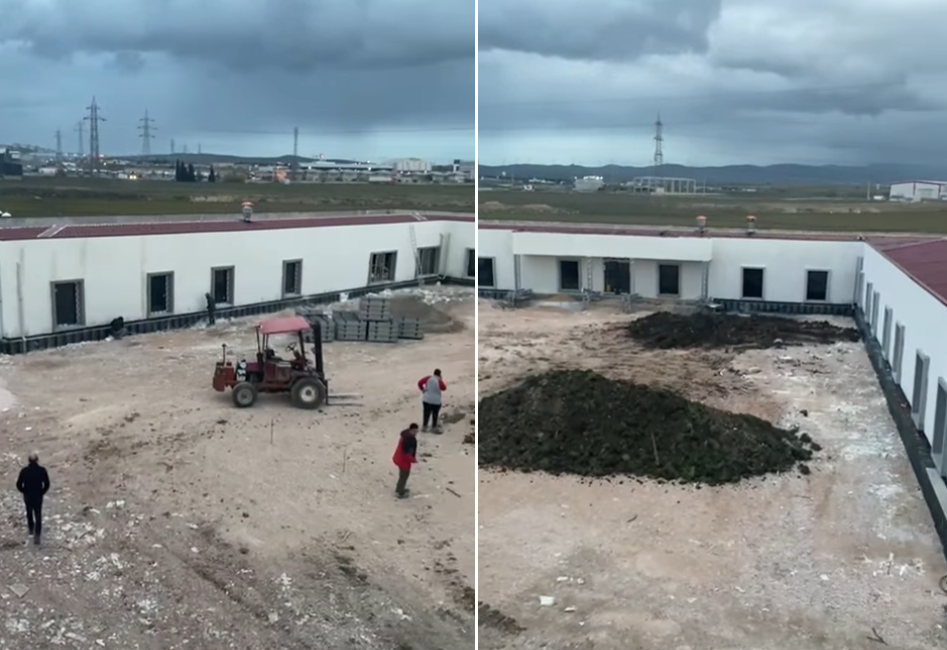 Bandırmaspor tarafından yapımına başlanan Cinçukuru Sporcu Konaklama Tesisinde sona gelindi.