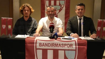 Bandırmaspor yeni Teknik Direktör Hüseyin Eroğlu, Sportif Direktör Erkan Taşkıran