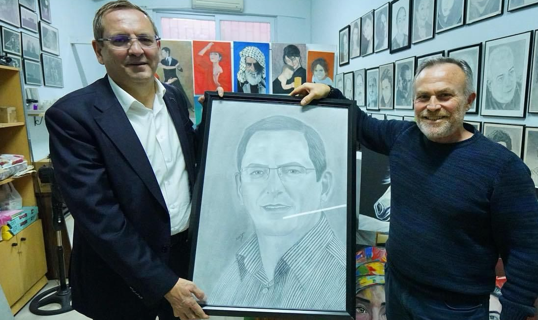 Ayvalık Belediye Başkanı, seçim öncesi esnafla ve vatandaşlarla bir araya