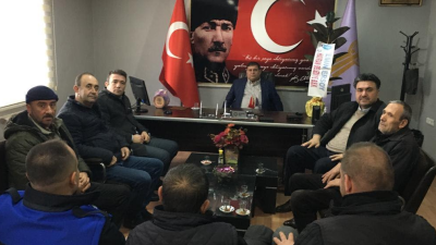 Havran Belediye Başkanı Emin Ersoy, Havran Sebze ve Meyveciler Odası