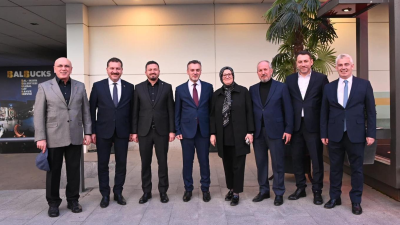 Balıkesir Büyükşehir Belediye Başkanı, Kandemir’i ağırladı.AK Parti Genel Başkan Yardımcısı