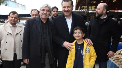 Balıkesir Büyükşehir Belediye Başkanı ve İvrindi Belediye Başkanı sahaya inerek