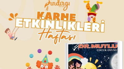 Sındırgı’da çocukların sömestr tatilini eğlenceli geçirmesi amacıyla yarışma, animasyon, taş