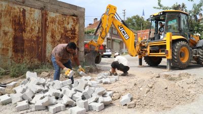 Burhaniye’de Fen İşleri Müdürlüğü ekipleri tarafından 2023 yılında ilçe genelinde