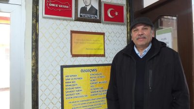 Burhaniye’de, şehit İlyas Arslan’ın adı Halk Eğitim Merkezinde yaşatılıyor. Şehit